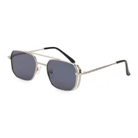 Square Fashion Solid Color Pc UV400 Full Frame Men's Sunglasses sku image 3