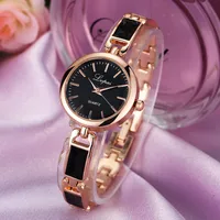 Décontractée Couleur Unie Quartz Femmes De Montres main image 4