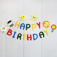 Birthday Letter Paper Birthday Decorative Props 1 Piece sku image 9