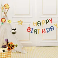 Birthday Letter Paper Birthday Decorative Props 1 Piece main image 4