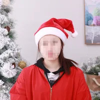 Christmas Solid Color Fashion Party Christmas Hat main image 5