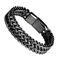 Moda Color Sólido Acero Inoxidable Pulido Enchapado Pulsera 1 Pieza sku image 25