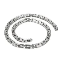 Rock Streetwear Titanium Steel Geometric Men's Bracelets Necklace main image 2