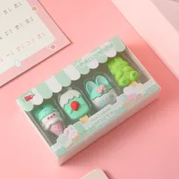 1 Set Cartoon Learning Tpr Preppy Style Eraser sku image 4