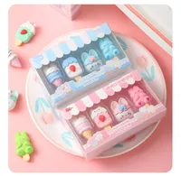 1 Set Cartoon Learning Tpr Preppy Style Eraser main image 1