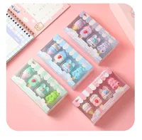 1 Set Cartoon Learning Tpr Preppy Style Eraser main image 2