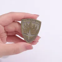 Style Simple Lettre Badge Alliage Placage Unisexe Broches main image 2