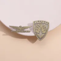 Style Simple Lettre Badge Alliage Placage Unisexe Broches main image 3