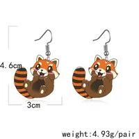 Cartoon Character Cartoon Style Alloy Plastic No Inlaid Earrings main image 3