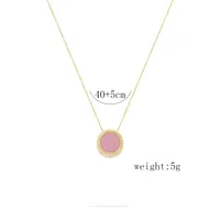 Geometric Simple Style Alloy Necklace Wholesale main image 1