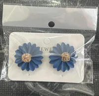 1 Pair Flower Fashion Alloy Ear Studs sku image 1