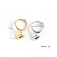 Eye Fashion 925 Sterling Silver Gem Plating Earrings main image 1