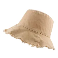 Mujeres Color Sólido Aleros Anchos Pastoral Estilo Simple Sombrero De Copa main image 1