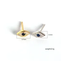 Geometric Fashion Gem Diamond Earrings Ear Studs main image 1