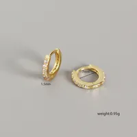 Geometric Fashion Gem Diamond Earrings Ear Studs main image 1