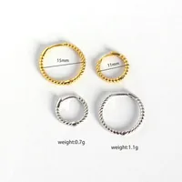 Geometric Casual Simple Style Commute 925 Sterling Silver No Inlaid Plating Earrings main image 1