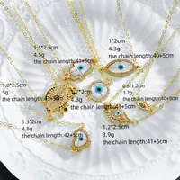 Geometric Fashion Zircon Brass Pendant Necklace Wholesale main image 4