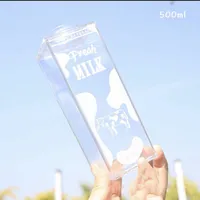 Cute Cartoon Plastic Water Bottles 1 Piece sku image 1