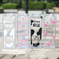 Cute Cartoon Plastic Water Bottles 1 Piece main image 1