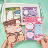 1 Set Cartoon Learning Paper Cute Sticky Note main image 2