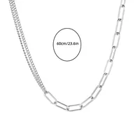 Fashion 304 Stainless Steel Necklace Wholesale sku image 3
