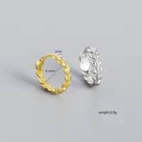 Leaf Fashion No Inlaid Plating Earrings main image 1
