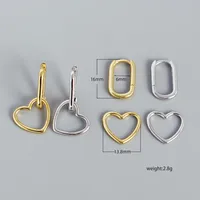 Heart Fashion No Inlaid Plating Earrings main image 1