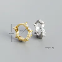 Geometric Fashion Gem Plating Earrings main image 1