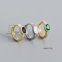 Geometric Fashion Gem Plating Earrings main image 1