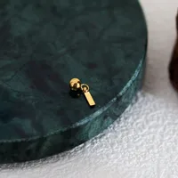 1 Pieza Acero Inoxidable 304 Chapados en oro de 18k Letra Colgante sku image 39