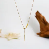 1 Pieza Acero Inoxidable 304 Chapados en oro de 18k Letra Colgante sku image 1