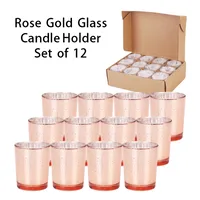 Christmas Glass Starry Sky Simple Style Party Candlestick sku image 1