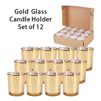 Christmas Glass Starry Sky Simple Style Party Candlestick sku image 20