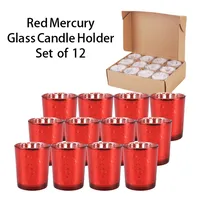 Christmas Glass Starry Sky Simple Style Party Candlestick sku image 18