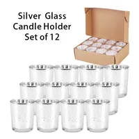 Christmas Glass Starry Sky Simple Style Party Candlestick sku image 19