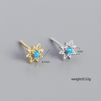 Star Fashion Gem Plating Earrings Ear Studs main image 2