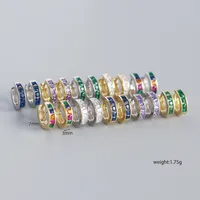 Geometric Fashion Gem Plating Earrings main image 3