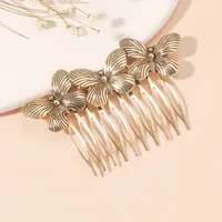 Women's Butterfly Elegant Alloy Insert Comb sku image 3