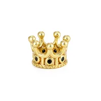 1 Piece 11 * 7mm Copper Beads Crown sku image 6