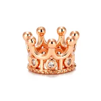 1 Piece 11 * 7mm Copper Beads Crown main image 2