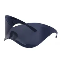 Special-Shaped Mirror Fashion Pc UV400 Frameless Sports Sunglasses main image 4