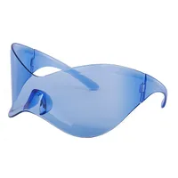 Special-Shaped Mirror Fashion Pc UV400 Frameless Sports Sunglasses sku image 7