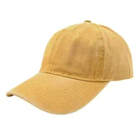 Unisex Retro Solid Color Curved Eaves Baseball Cap sku image 11