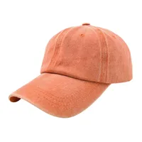 Unisex Retro Solid Color Curved Eaves Baseball Cap sku image 10