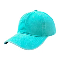 Unisex Retro Solid Color Curved Eaves Baseball Cap sku image 19