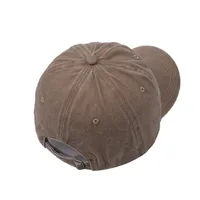 Unisexe Rétro Couleur Unie Avant-toit Incurvé Casquette De Baseball main image 4