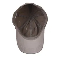 Unisex Retro Solid Color Curved Eaves Baseball Cap main image 3
