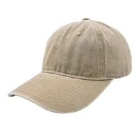 Unisex Retro Solid Color Curved Eaves Baseball Cap sku image 13