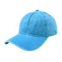 Unisex Retro Solid Color Curved Eaves Baseball Cap sku image 22