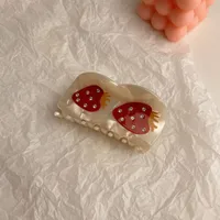 Cute Fruit Acetic Acid Sheets Plating Hair Claws 1 Piece sku image 1